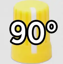 Chroma Caps V2 90° KNOB 